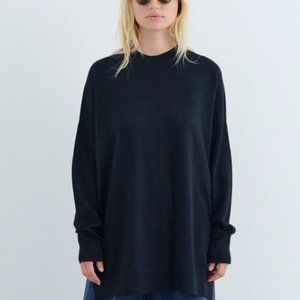 ROUCHA NAVY TIPA SWEATER  - CC